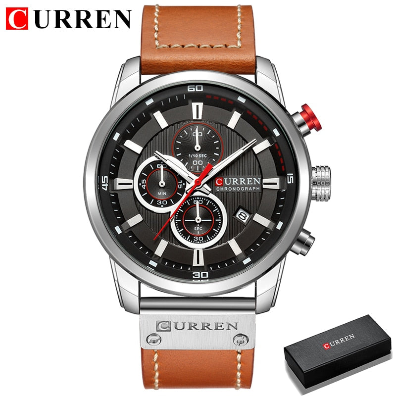 CURREN Fashion Date Quartz Watches