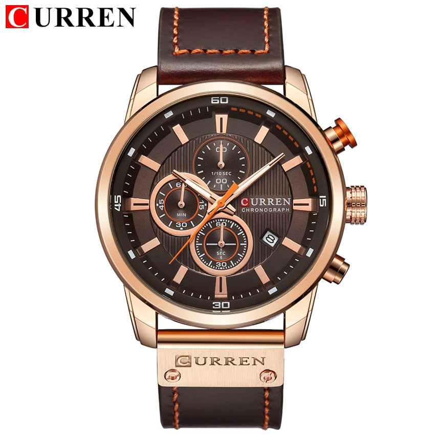 CURREN Fashion Date Quartz Watches