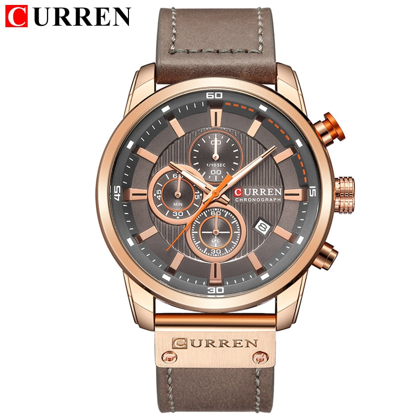 CURREN Fashion Date Quartz Watches