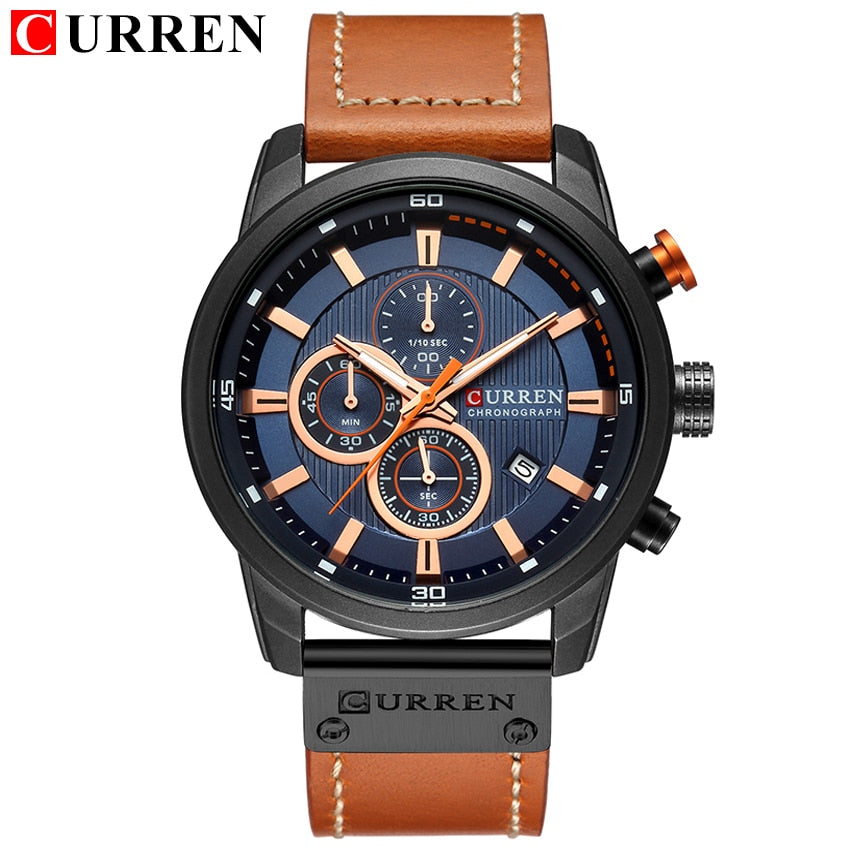 CURREN Fashion Date Quartz Watches