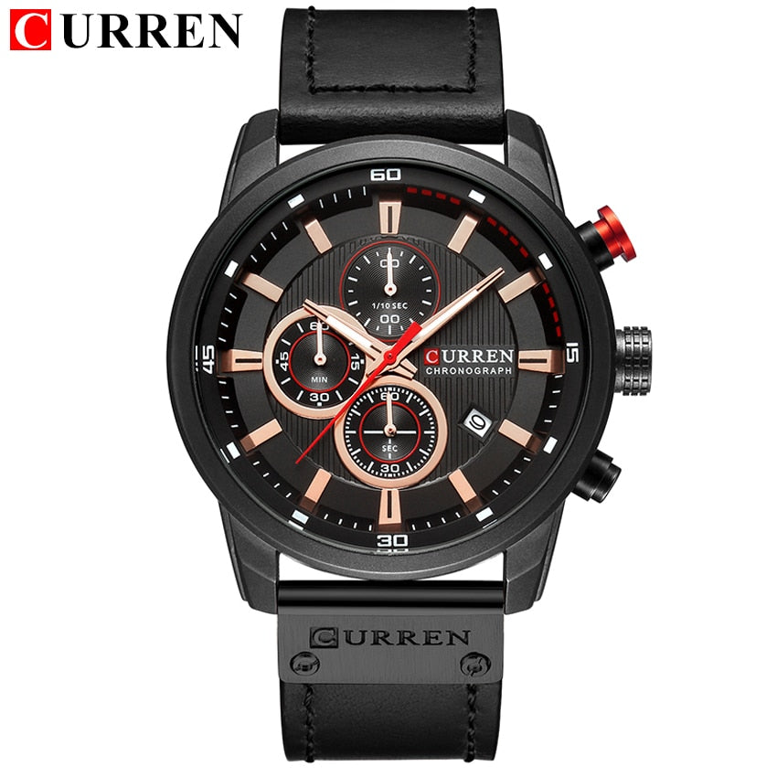 CURREN Fashion Date Quartz Watches