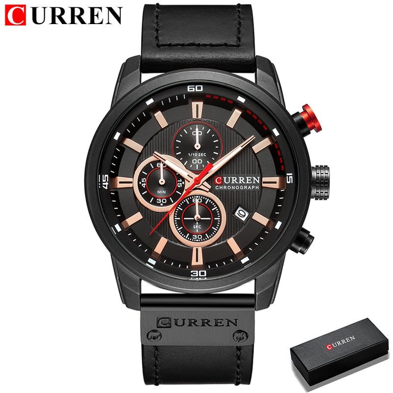 CURREN Fashion Date Quartz Watches