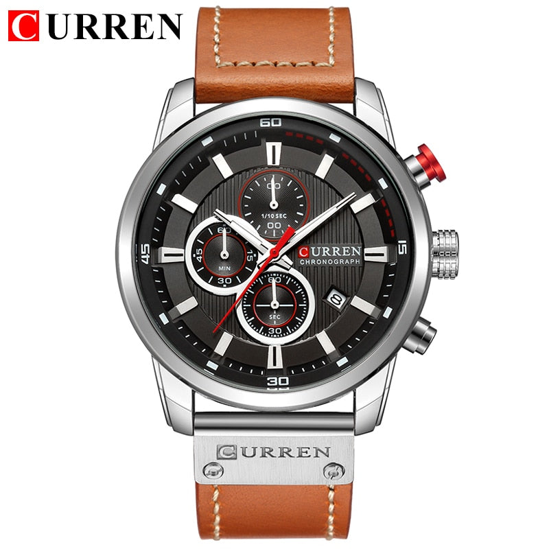 CURREN Fashion Date Quartz Watches