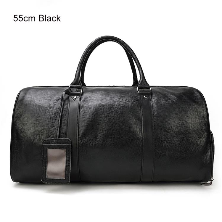 Luxury Genuine Leather Men Women Travel Bag