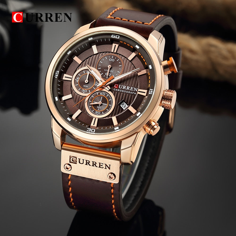 CURREN Fashion Date Quartz Watches