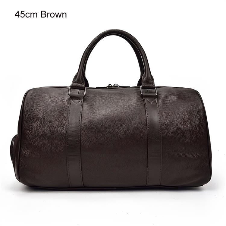 Luxury Genuine Leather Men Women Travel Bag