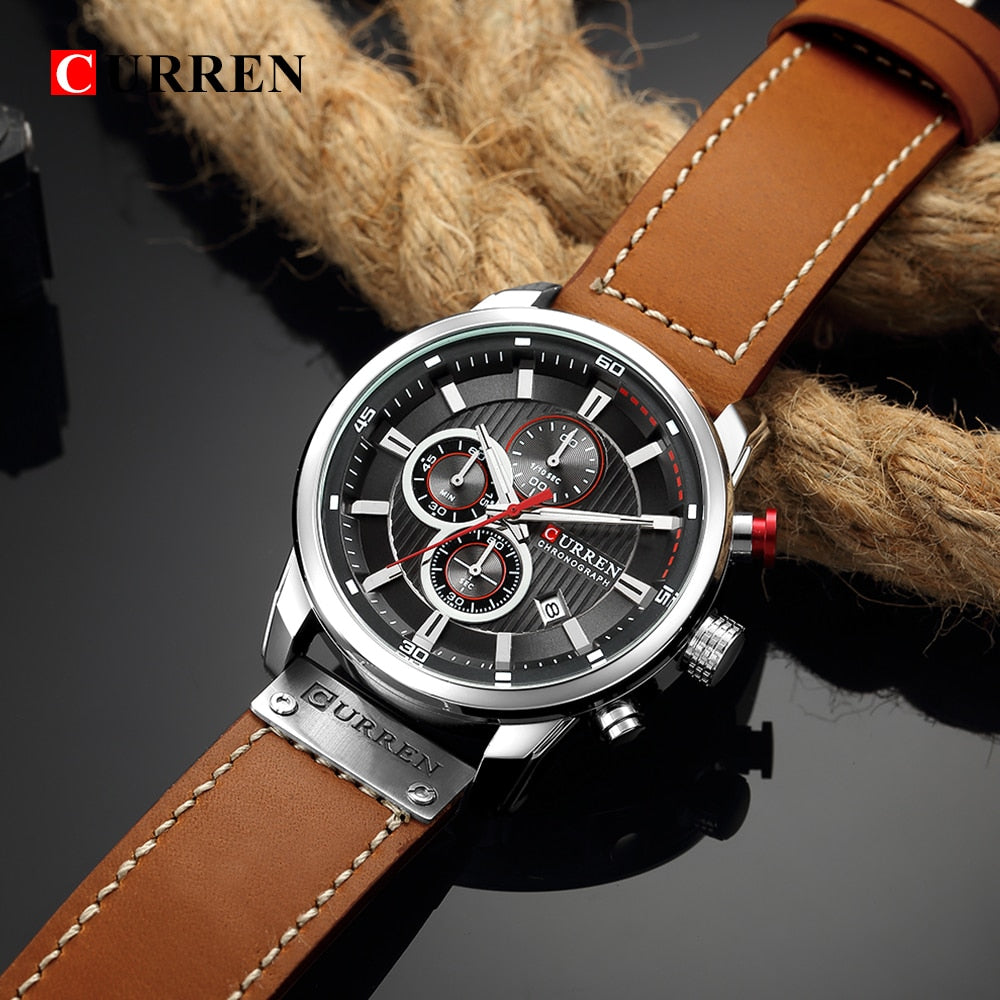 CURREN Fashion Date Quartz Watches