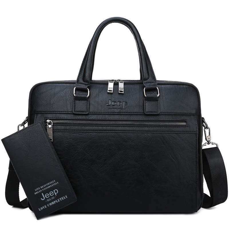 JEEP BULUO Men Business Briefcase