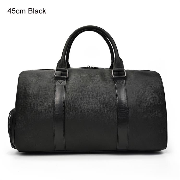 Luxury Genuine Leather Men Women Travel Bag