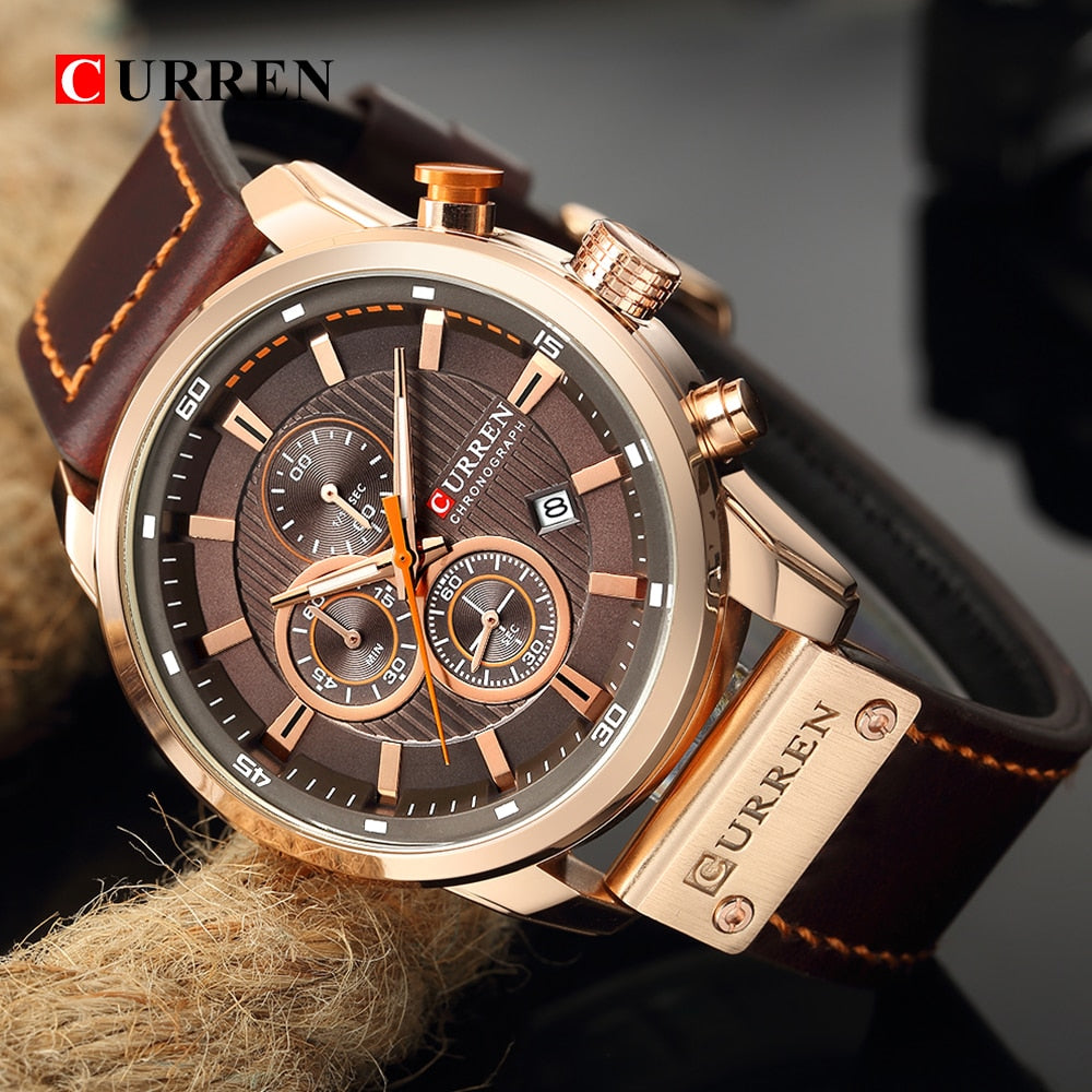 CURREN Fashion Date Quartz Watches