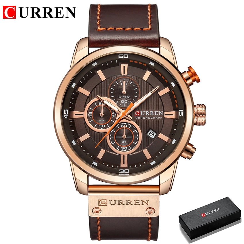 CURREN Fashion Date Quartz Watches