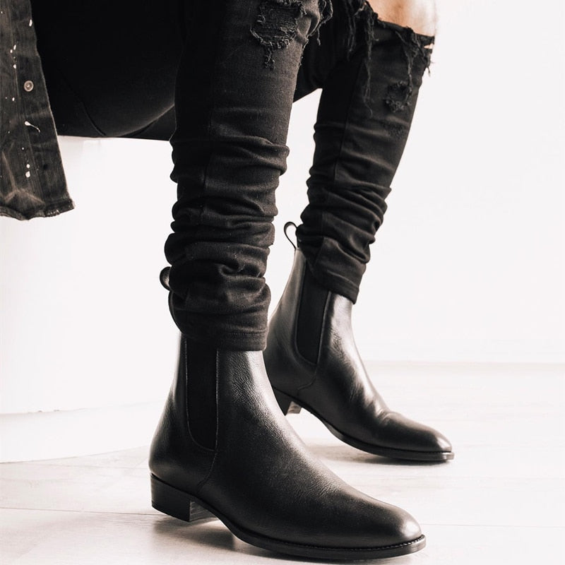 Men Chelsea Boots High Quality