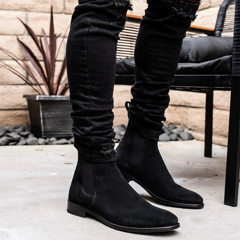 Men Chelsea Boots High Quality