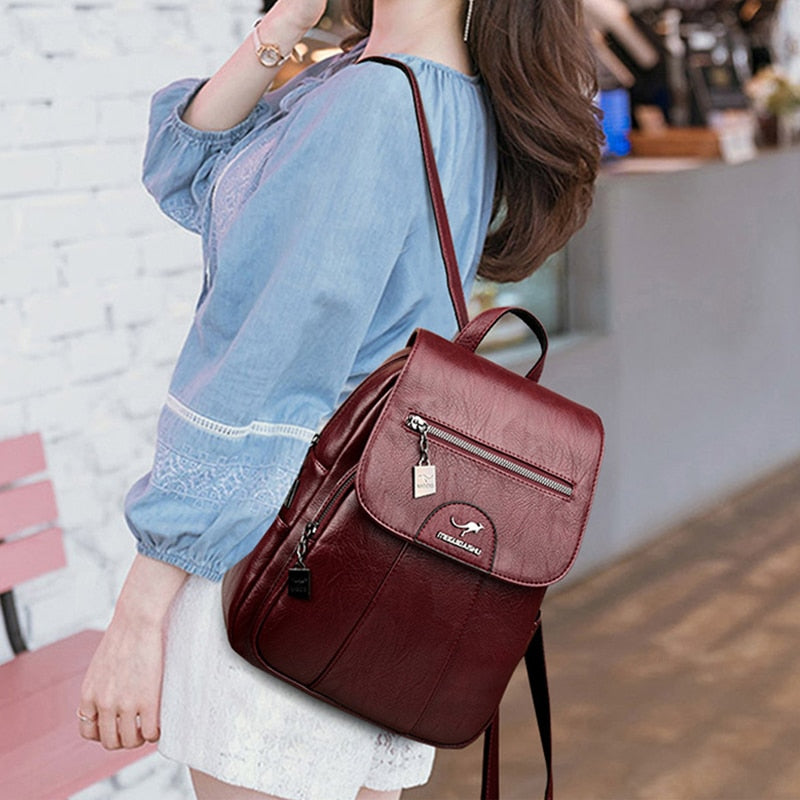 Leather Backpacks MGOS