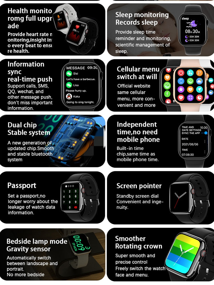 Smart IWO Watch 8