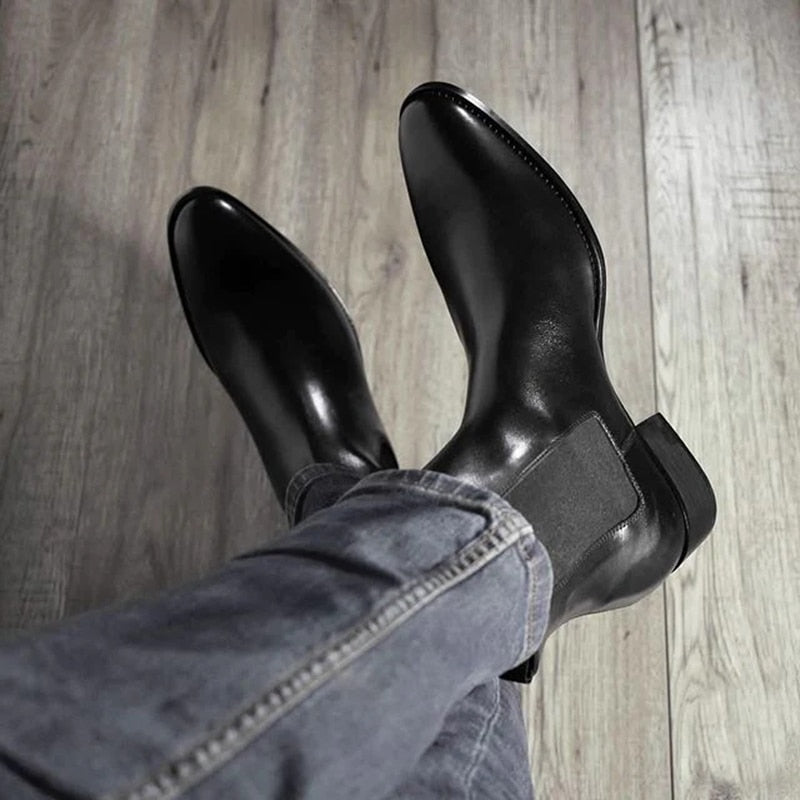 Men Chelsea Boots High Quality