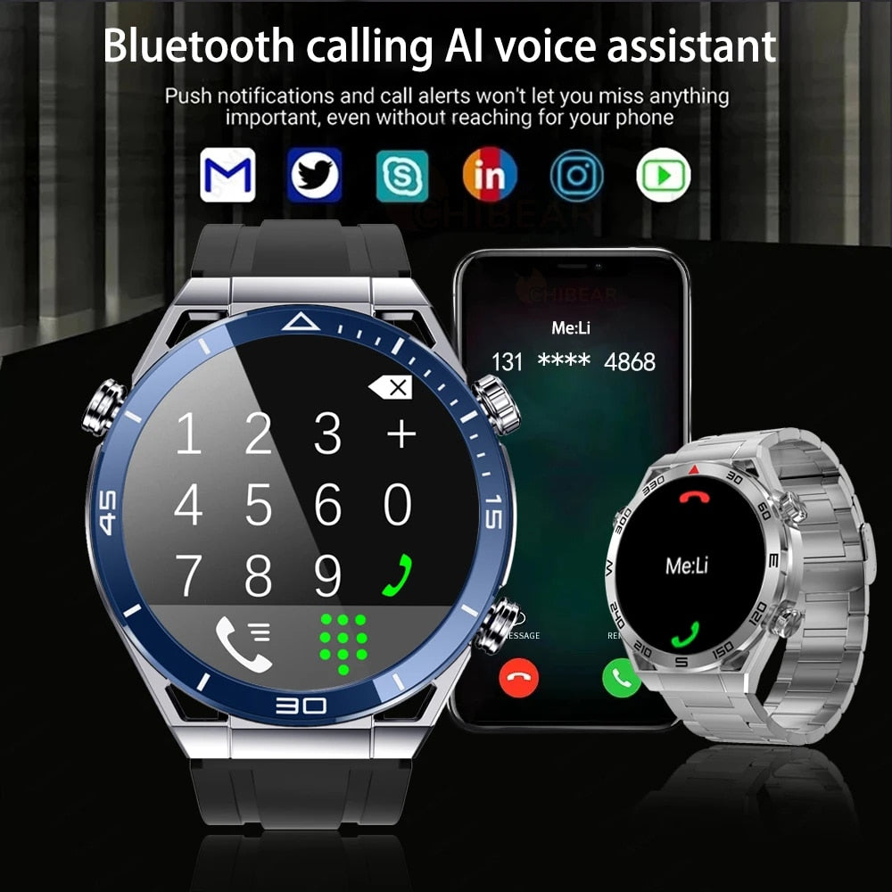 NFC ECG+PPG Bluetooth Call Smartwatch