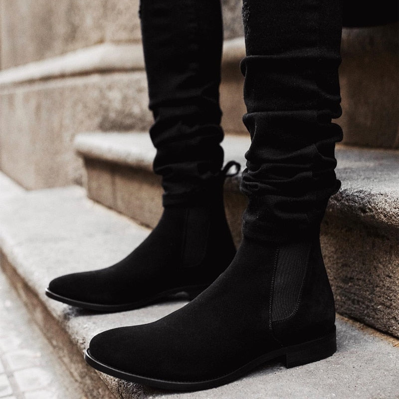 Men Chelsea Boots High Quality