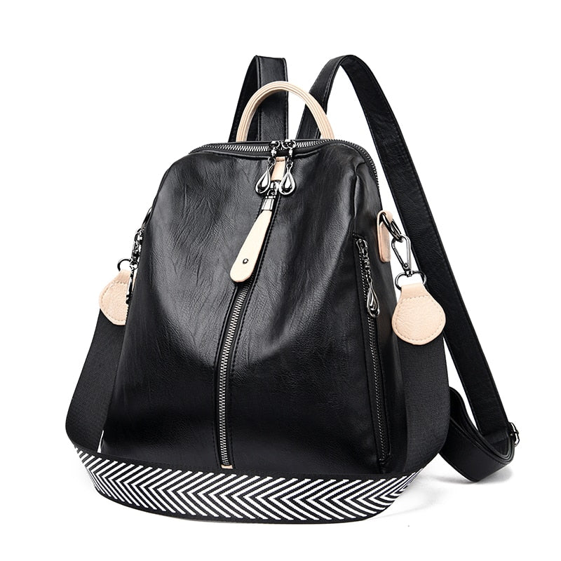 Backpack Women Soft Leather