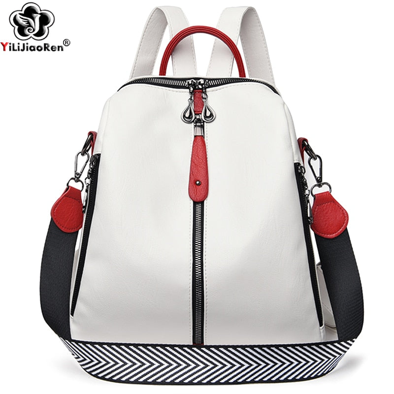 Backpack Women Soft Leather